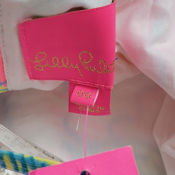 NWT Lilly Pulitzer Shelli Stretch Dress Fiesta Bamba - Picture 9 of 9